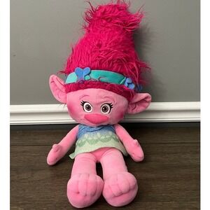 Dreamworks Trolls Poppy Hug 'n Plush Cuddle Pillow Stuffed Doll